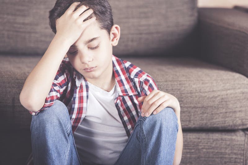 Little boy having problems stock image. Image of desperate - 107484635