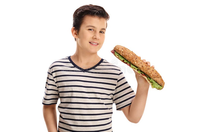 Little boy having a sandwich and looking at the camera royalty free stock images Little boy having a sandwich and looking at the camera royalty free stock images