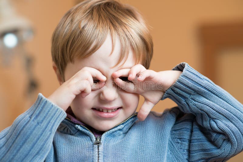 Little boy at home stock image. Image of little, cute - 37579969