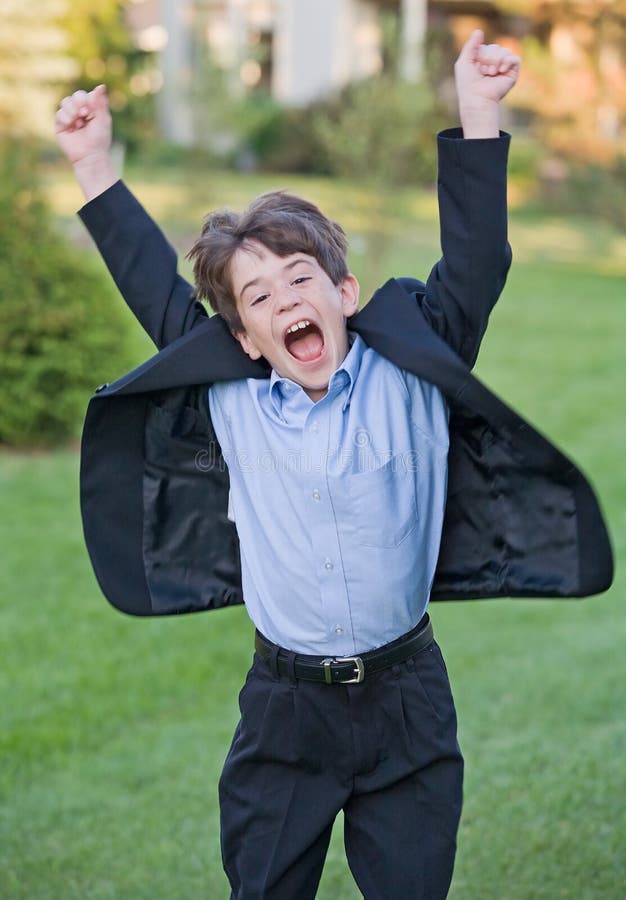 Little Boy Jumping