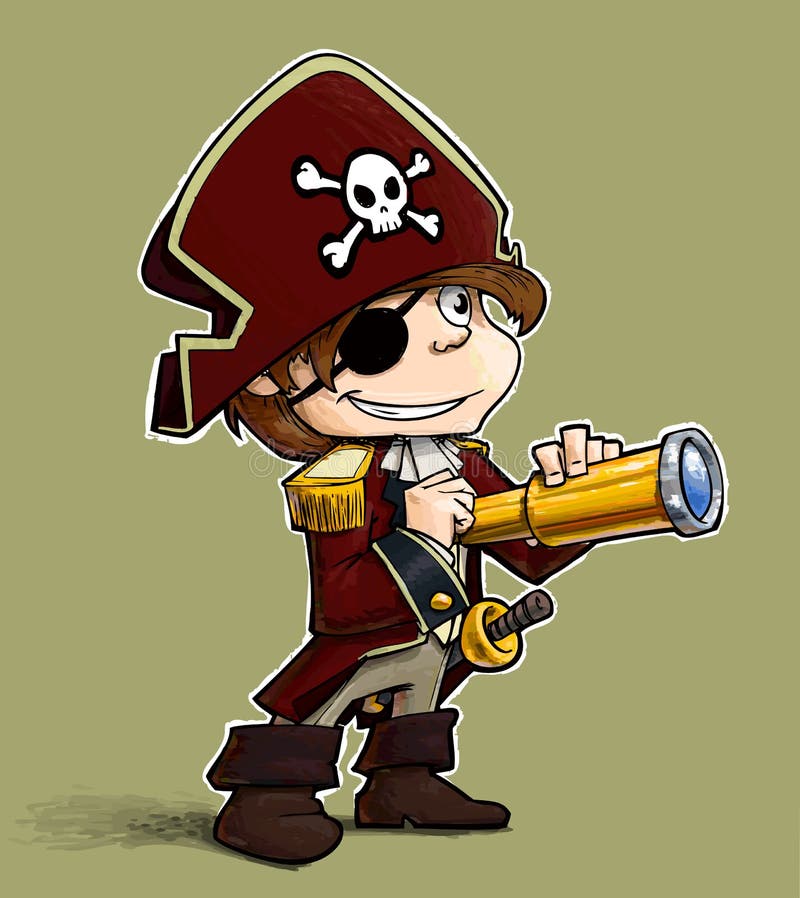 Little boy Pirate.