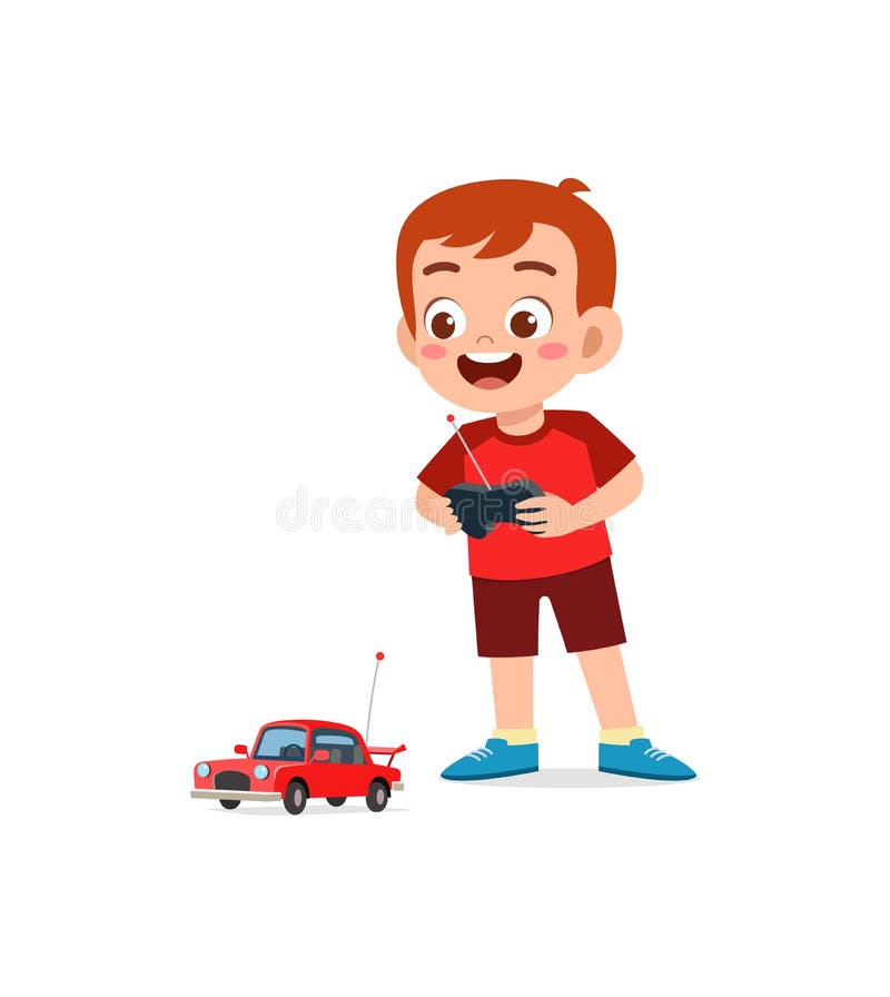 Remote Control Car Cartoon Stock Illustrations 907 Remote Control Car