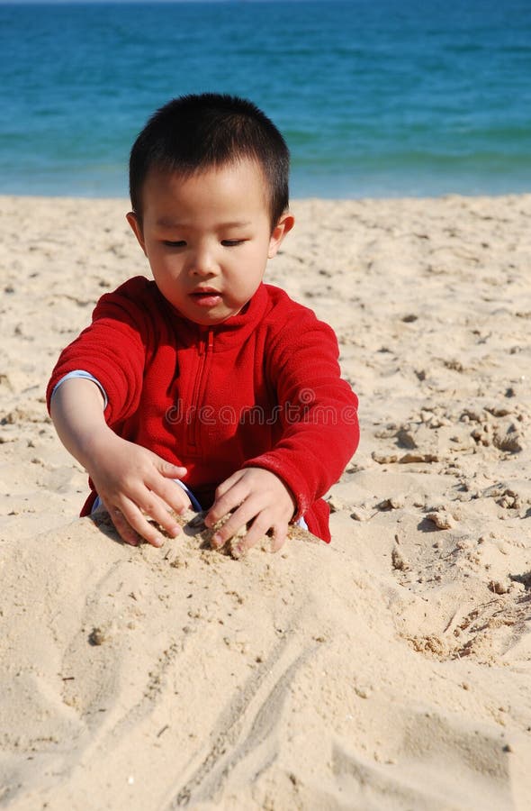 Little Boy Playing