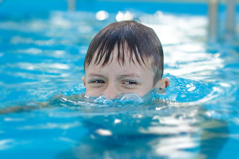 Little boy playing submarine stock photo Little boy playing submarine stock photo