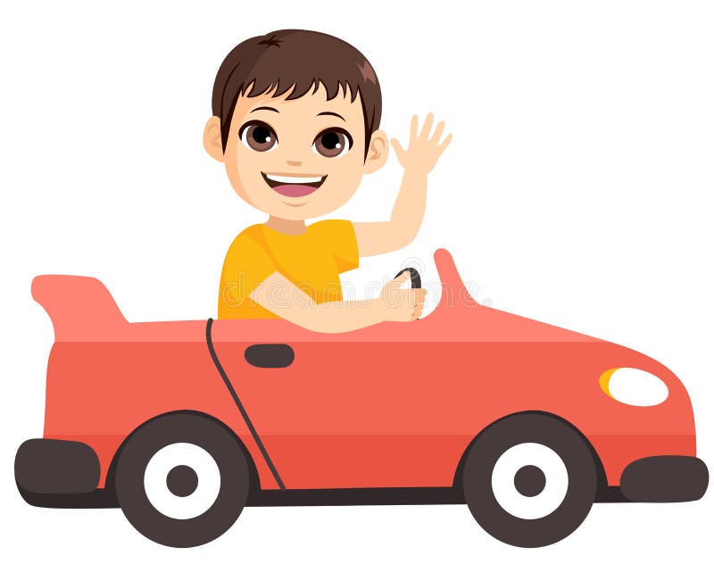 Two Boys Playing Cars Illustration Stock Vector (Royalty, 57% OFF