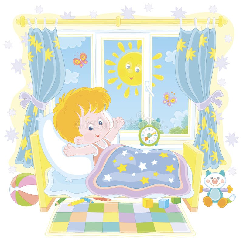 Children Waking Up Morning Cartoon Stock Illustrations – 93 Children Waking  Up Morning Cartoon Stock Illustrations, Vectors & Clipart - Dreamstime