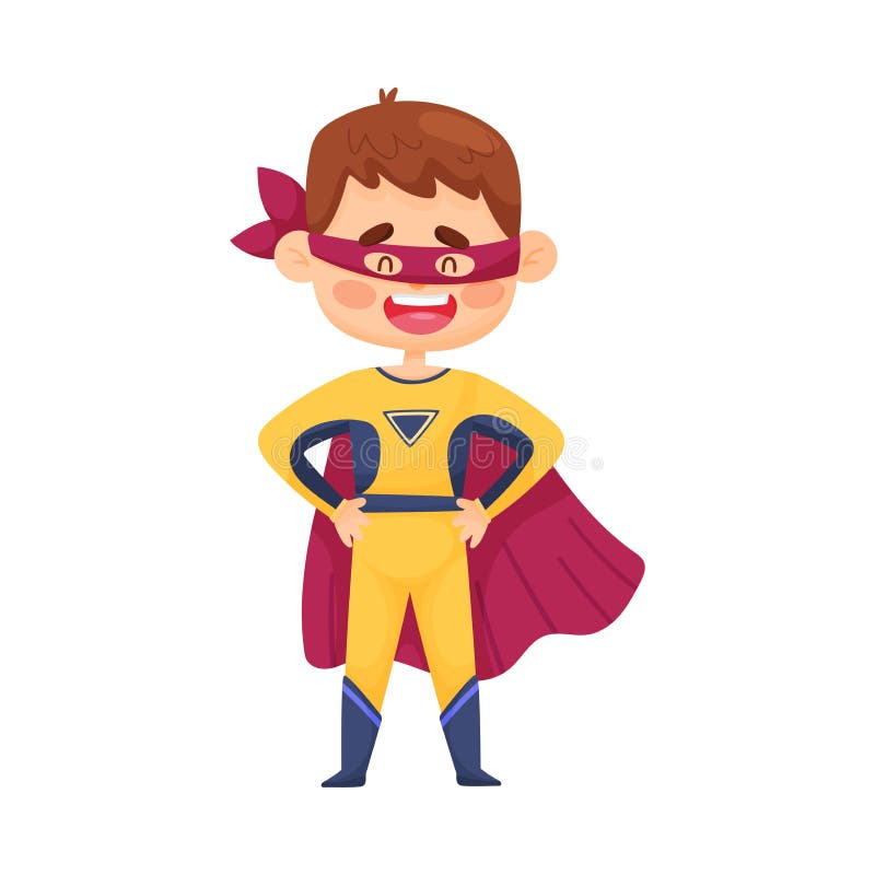 Wonder Baby. Super Boy. Funny Little Child in Super Hero Suit. Humor  Cartoon Illustration. Stock Vector - Illustration of mantle, help: 123651090