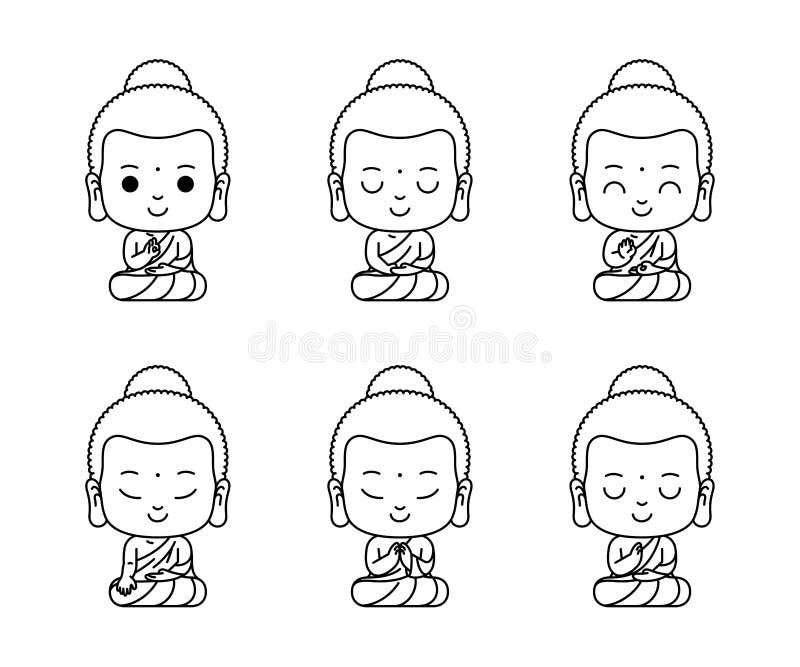 Little Buddha Stock Illustrations – 439 Little Buddha Stock Illustrations,  Vectors & Clipart - Dreamstime