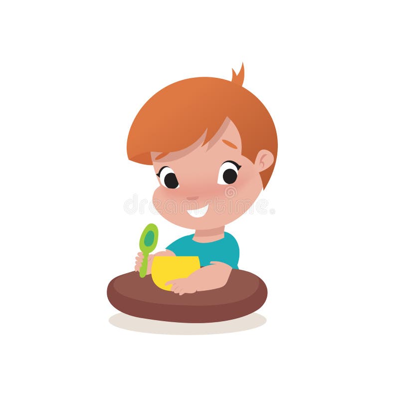 Little child boy illustration vector illustration