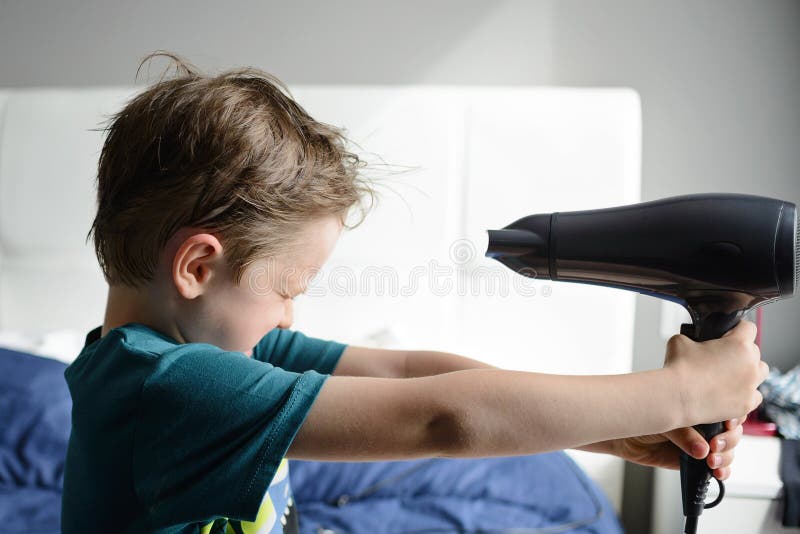 Boy Playing with Electrical Hair Dryer Stock Photo - Image of person, cute: 117530220 Boy Playing with Electrical Hair Dryer Stock Photo - Image of person, cute: 117530220