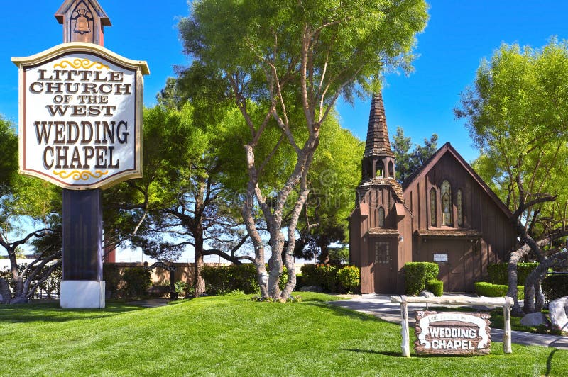 Little Church of the West in Las Vegas royalty free stock image Little Church of the West in Las Vegas royalty free stock image