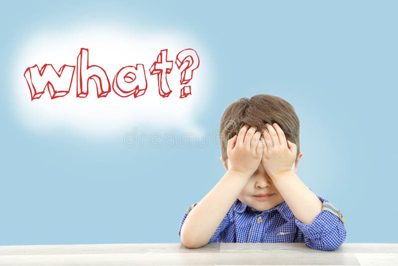 Little cute boy sits and asks what on an isolated background royalty free stock photo Little cute boy sits and asks what on an isolated background royalty free stock photo