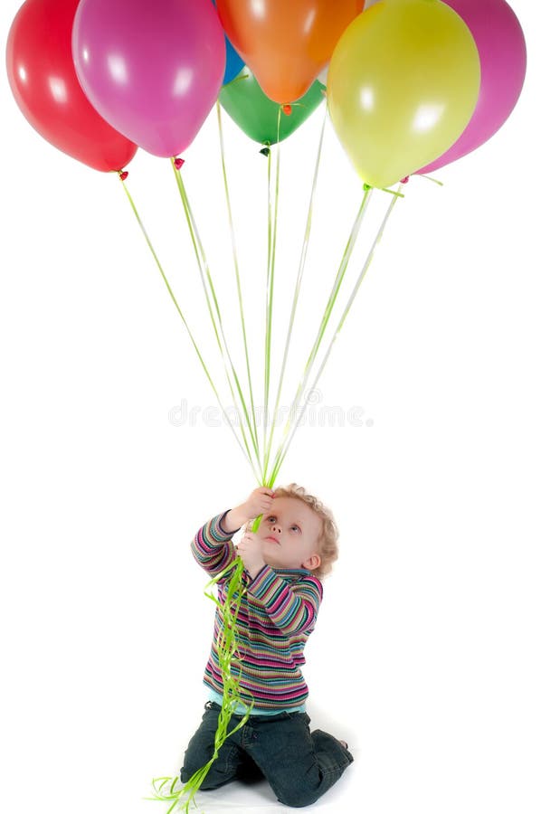 Little boy red balloon stock photo. Image of cute, person - 4657674