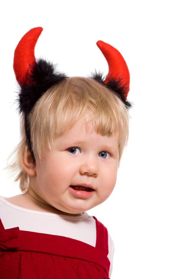 Little devil stock photo. Image of carnival, happiness - 13211384