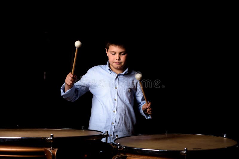 Little drummer boy stock photo. Image of drummer, bang, child 29750