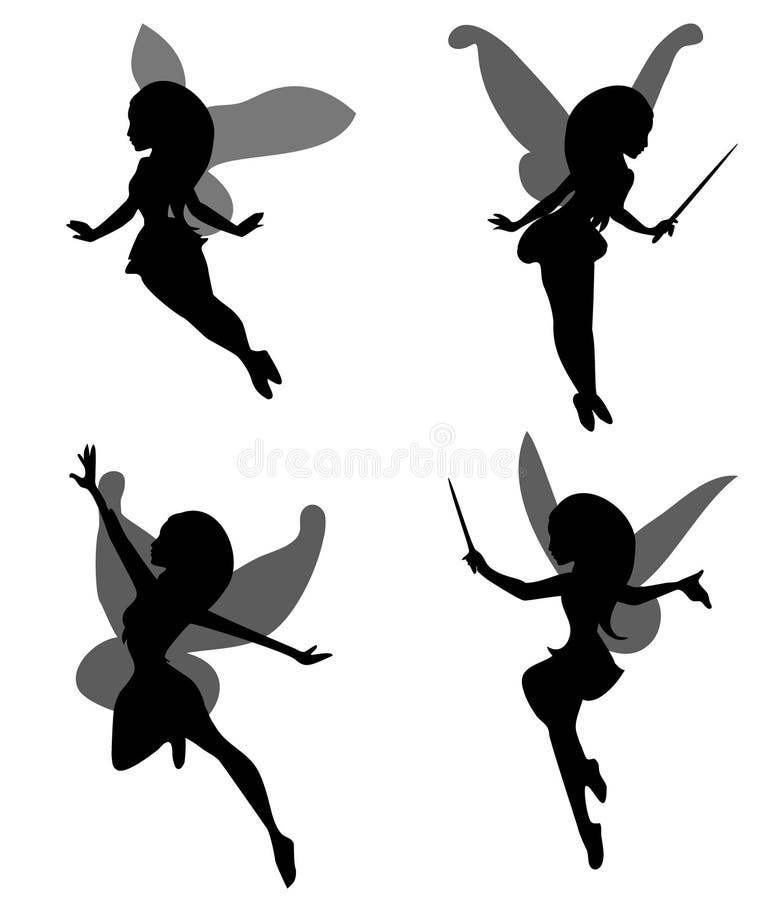 Little fairy vector illustration Little fairy vector illustration