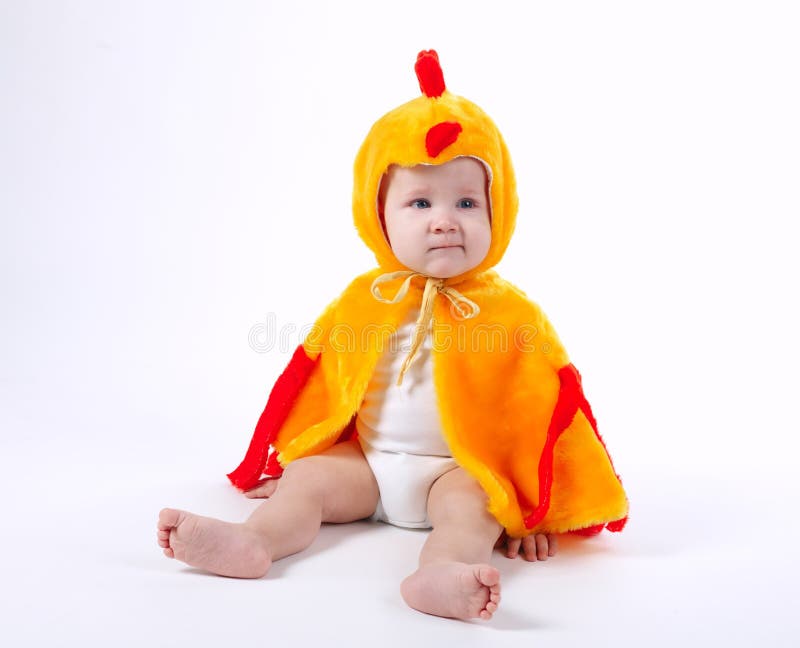 Young Boy Baby Chicken Costume Stock Photos Free & RoyaltyFree Stock