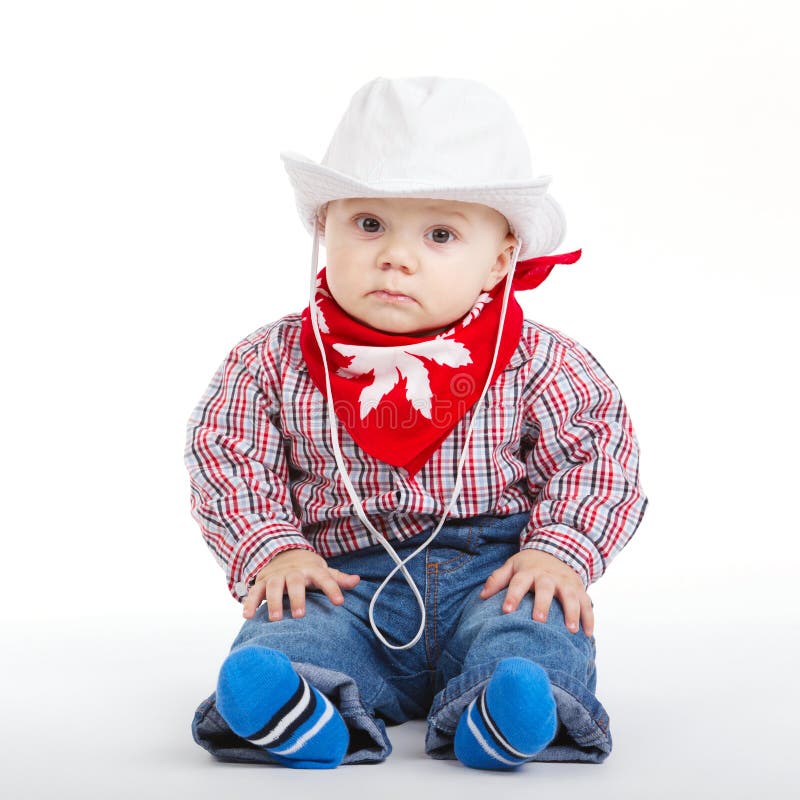 Funny Cowboy Making OK Hand Gesture Stock Image Image of expression