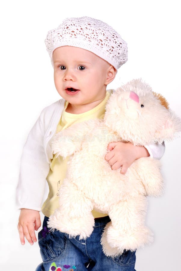 Little girl stock image. Image of daughter, playful, yellow - 13170467