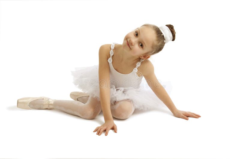 Little girl ballerina