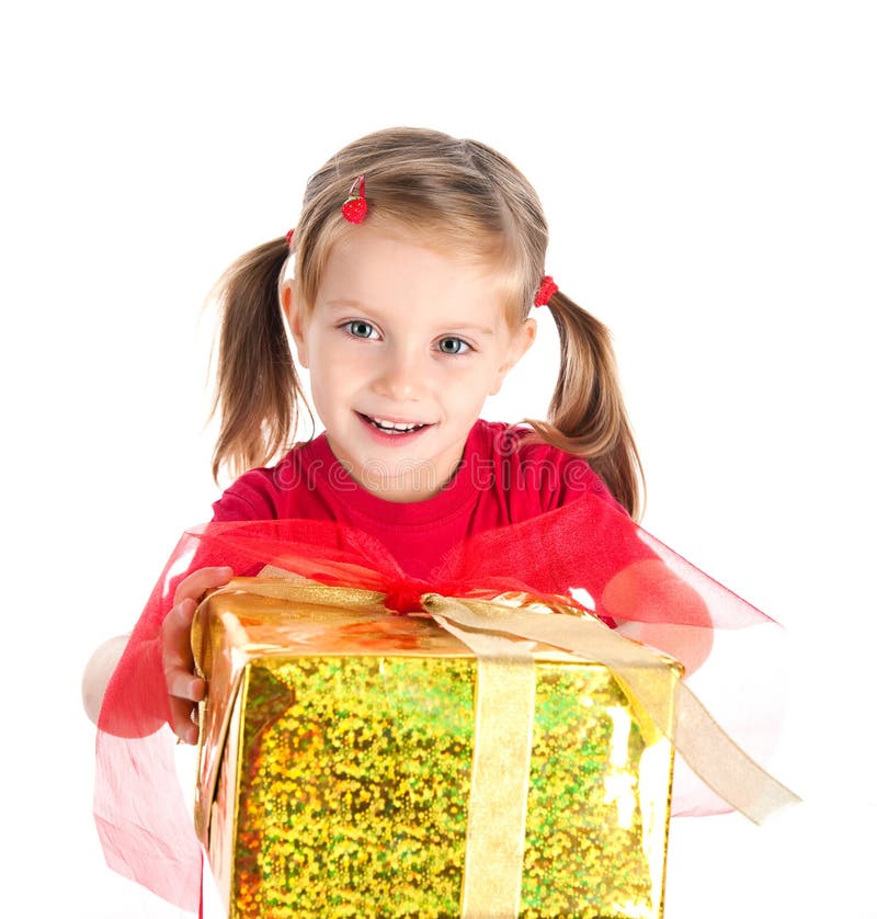 Little girl in birthday cap