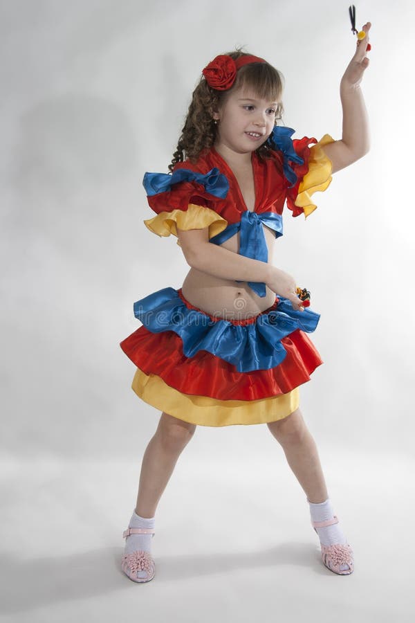 Little girl dancer.