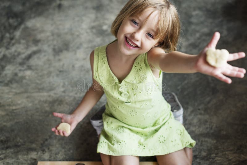 Little Girl Happiness Adolescence Cute Concept