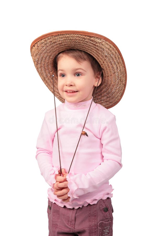 Girl White Hat Free Stock Photos & Pictures, Girl White Hat Royalty