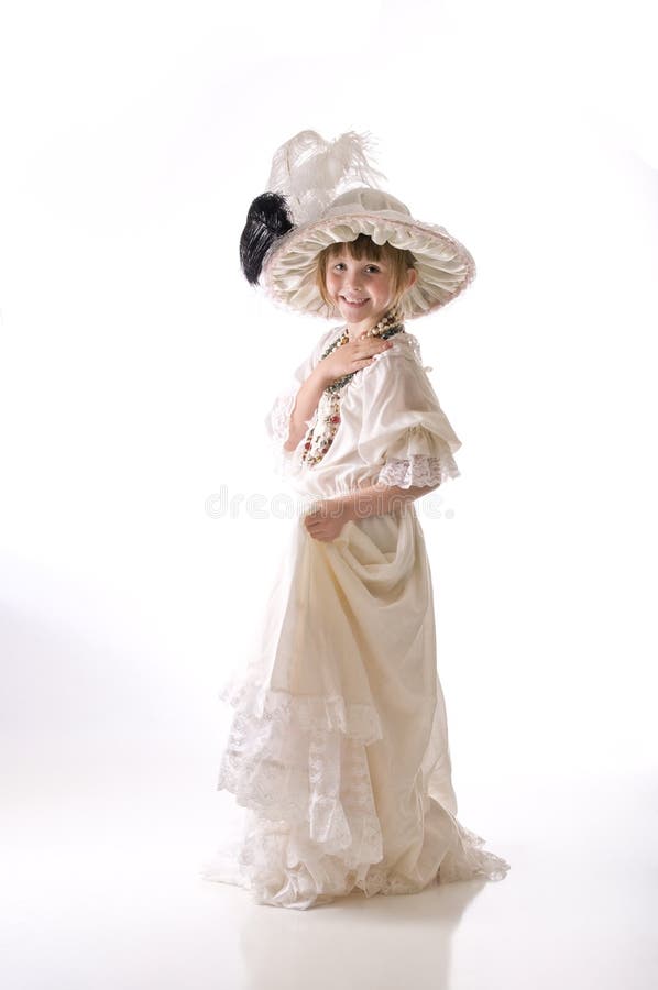 Little girl heaven stock image