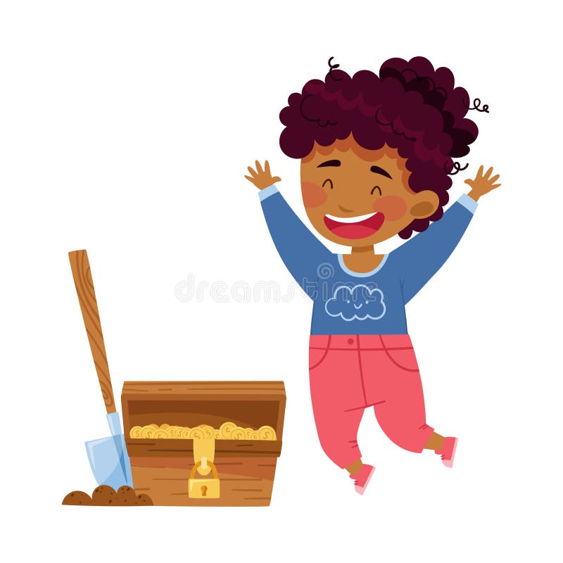 kids dusting clipart