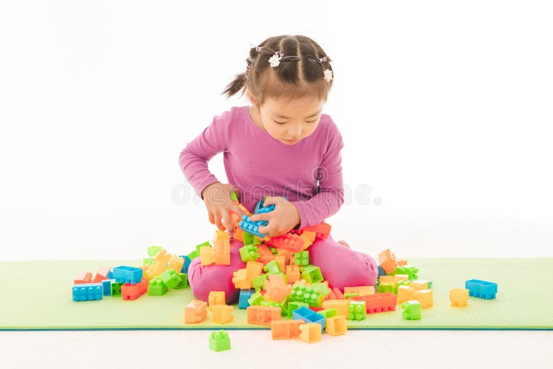 Little girl practice yoga stock image. Image of pants - 144010177