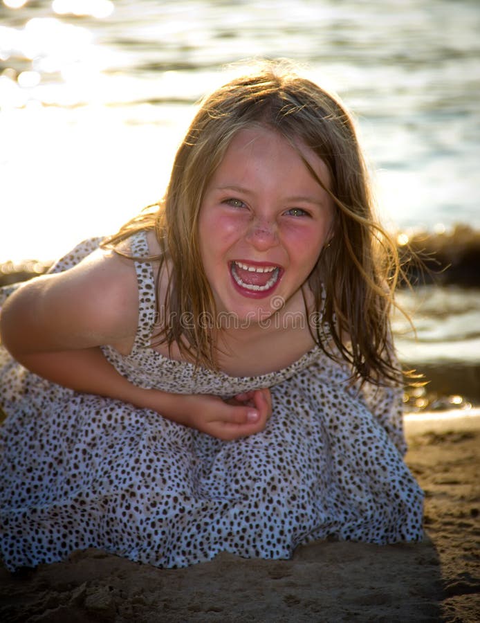 Little girl portrait stock photo. Image of happy, childhood - 32358352