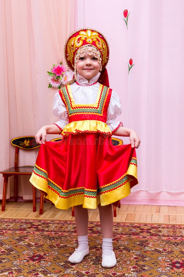 727 Little Girl Russian Traditional Dress Stock Photos - Free & Royalty ...