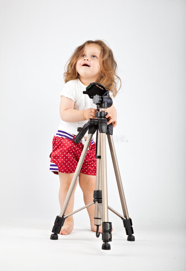 Mini Tripod With Camera Picture. Image 4736756
