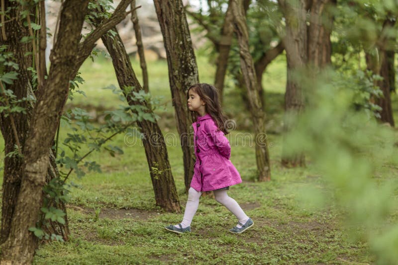 Young Girl Wood