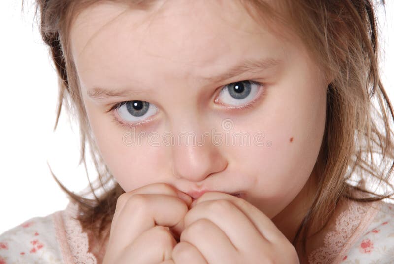 Little girl wearing a pajamas