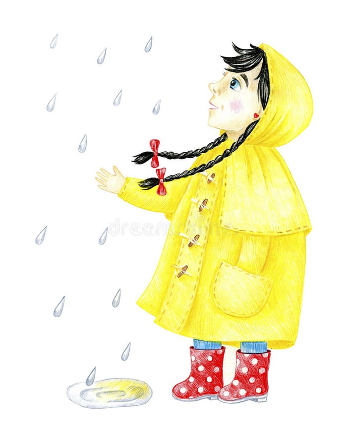 292 Rain Girl Cartoon Stock Photos - Free & Royalty-Free Stock Photos from  Dreamstime