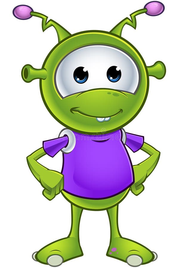 Little Green Alien stock vector. Illustration of background - 48621653 Little Green Alien stock vector. Illustration of background - 48621653