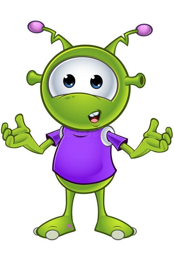 Little Alien Cartoon