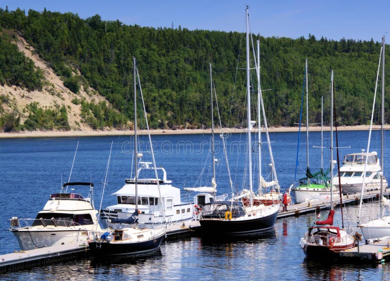 Little Harbour for Small Boat Stock Illustration Illustration of ocean, boats 11743135