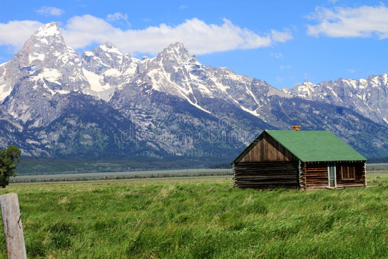 Little House On The Prarie stock image