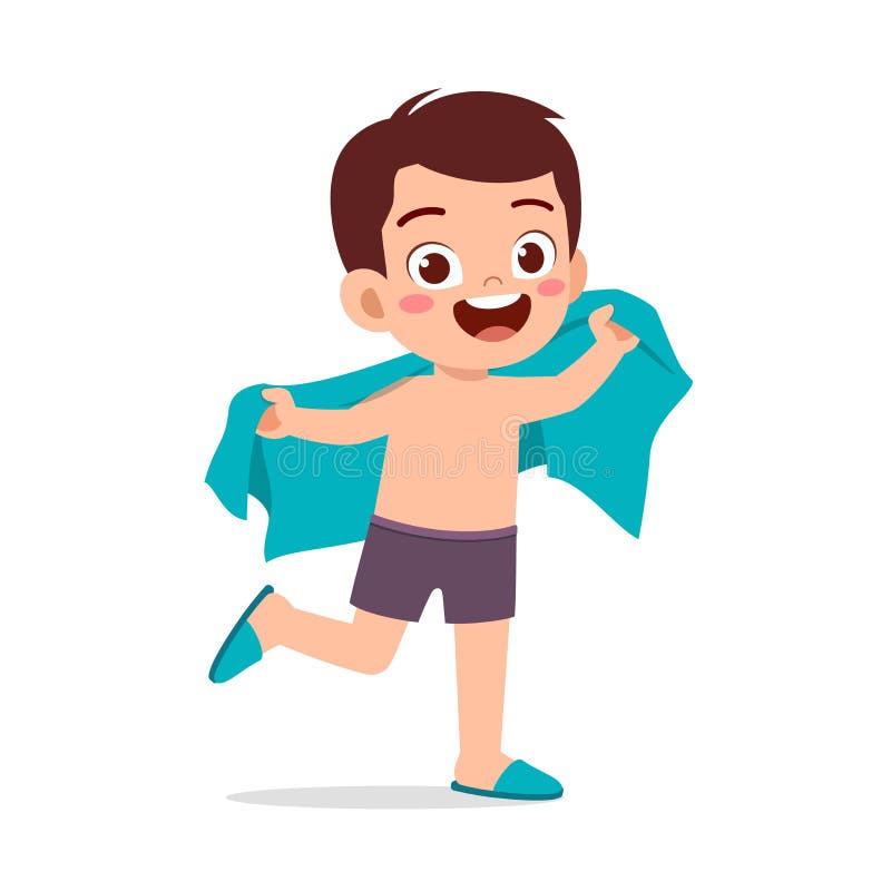 Boy Drying Towel Stock Illustrations – 45 Boy Drying Towel Stock  Illustrations, Vectors & Clipart - Dreamstime