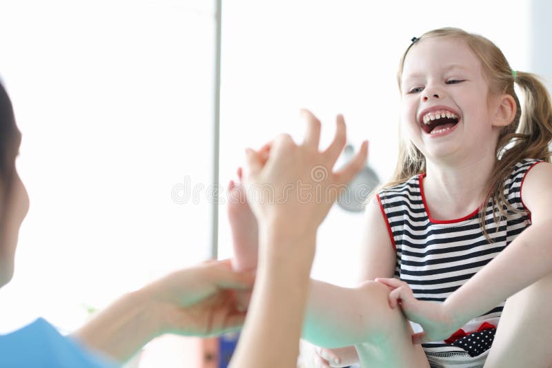 Young Girl Tickle