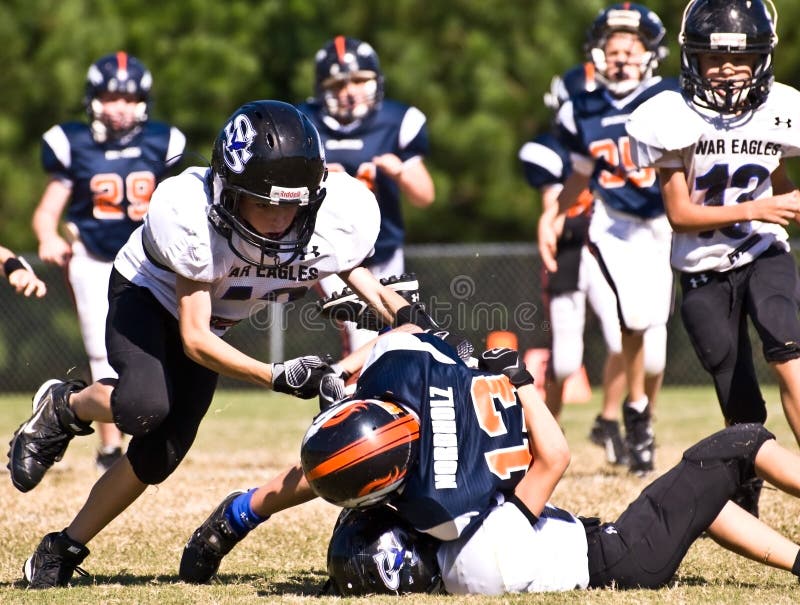 Little League Football Tackle Editorial Image Image 11870945