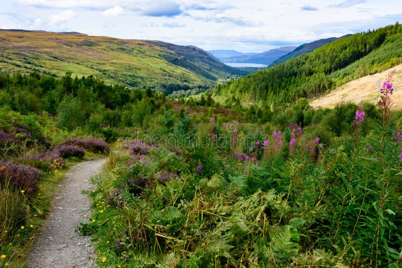 Little Loch Broom in Wester Ross, Scotland