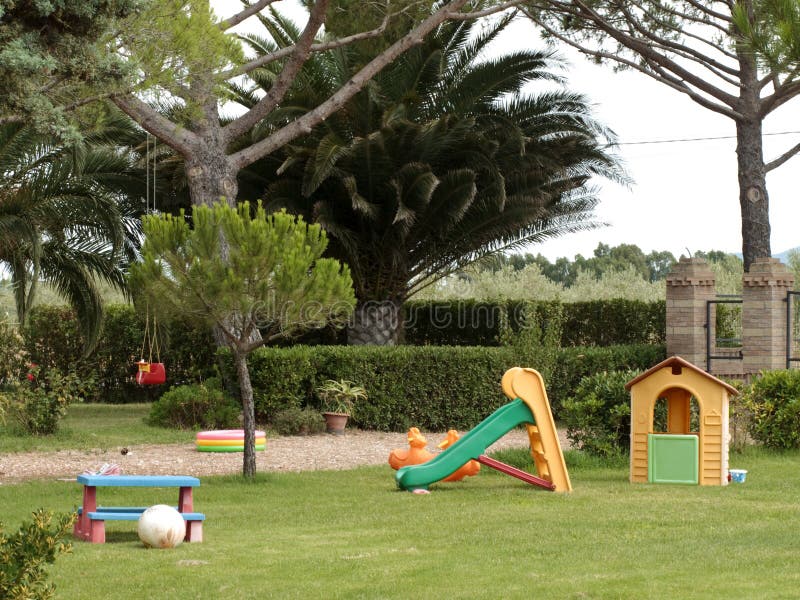 Little Boy at a Playground Poses Stock Image Image of play, baby