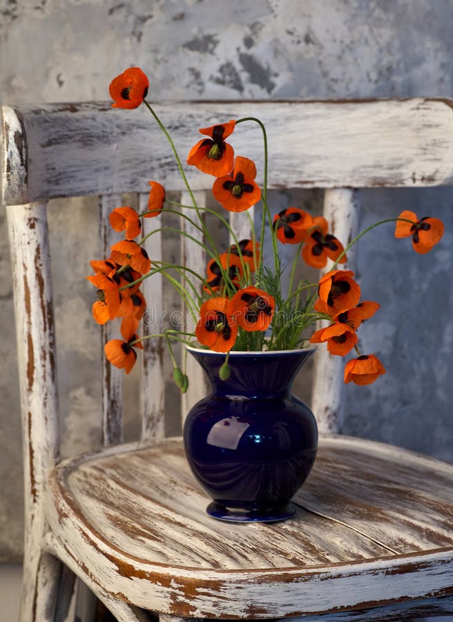 A Little Red Poppies Bouquet