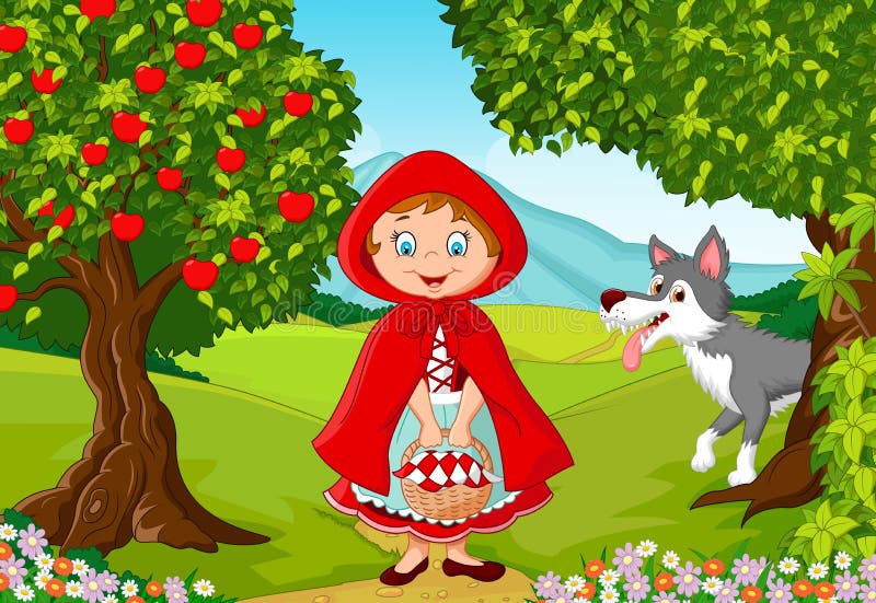 Little Red Riding Hood Stock Illustrations – 1,267 Little Red Riding Hood  Stock Illustrations, Vectors & Clipart - Dreamstime
