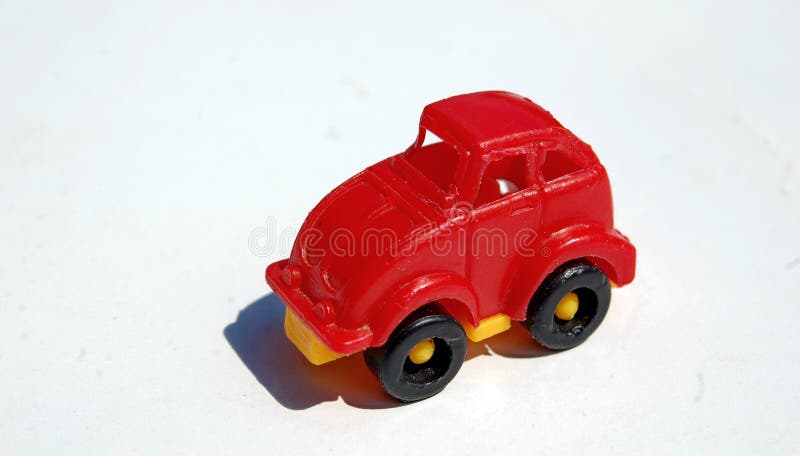 Little red toy car royalty free stock photo Little red toy car royalty free stock photo