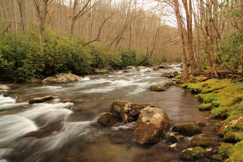 Little River in Great Smokey Mountains National Park. Partially located in Great Smokey Mountains National Park, the Little River offers some of the most stock images Little River in Great Smokey Mountains National Park. Partially located in Great Smokey Mountains National Park, the Little River offers some of the most stock images